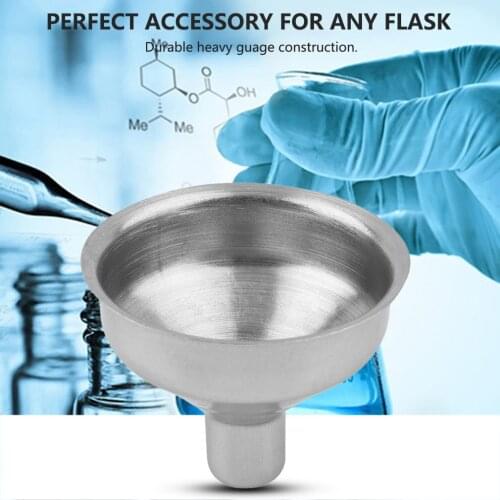 Funnel Filler Bottle Filling Packing Tool For Most Hip Flasks Wine Whisky Pot Wide Mouth Stainless Steel Liquid Mini Funnel Cups