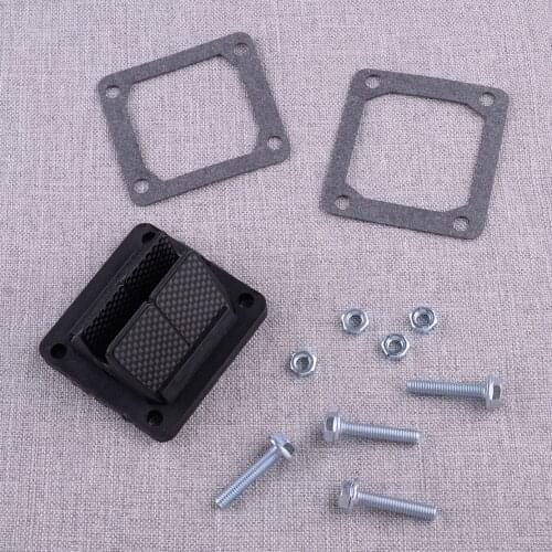 11pcs/Set Motorcycle Intake Reed Valve with Gasket Kit Fit for Yamaha YZ250 YZ400 YZ490 Kawasaki KX80 85 100 Honda CR250R CR125R