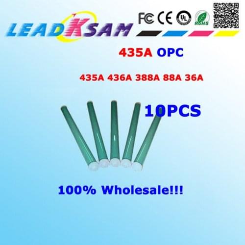 10pcs 435A/436A/388A compatible opc drum for P1008 435A 436A 388A 88A 36A 1505