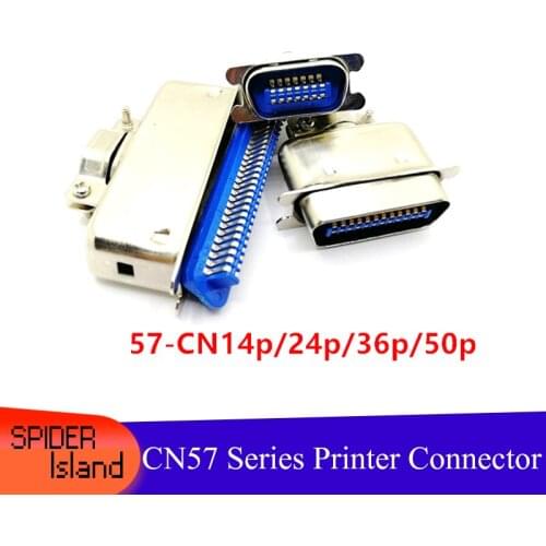 5pcs/lot CN57 Series CN14P / 24P / 36P / 50P / Connector Printer Machine Plug Printer Connector