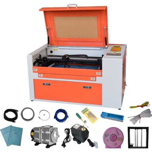 50W CO2 USB 500x300mm Engraver Cutter Wood working Crafts Printer Cutter