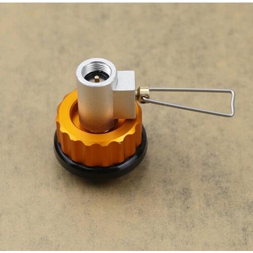 Outdoor Camping Gas Refill Adapter Gas Stove Accessories Travelling Easy Carrying Gas Canister Connector Durable Parts