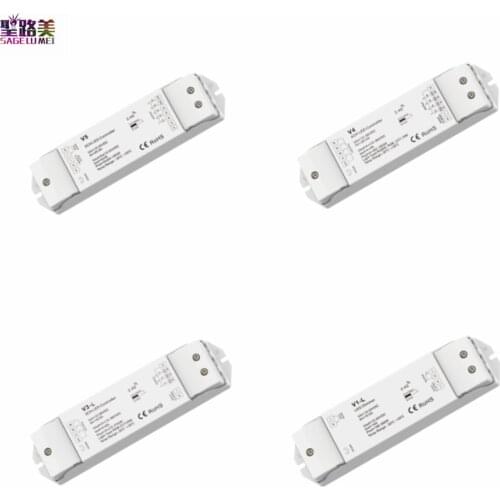 DC12V-36V 24V V1-L Single Color ,V2-L Dual Color ,V3-L RGB,V4 RGBW ,V5 RGB+CCT Controller 2.4GHz + Push Dim For LED Strip Tape