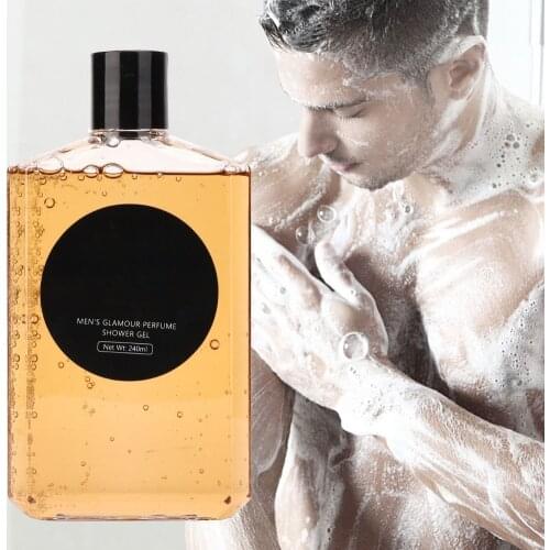 Nico Ross 240 ml Shower Gel Men Perfumed Shower Gel Deep Cleansing Moisturizing Fragrance Body Wash for Various Skin Types