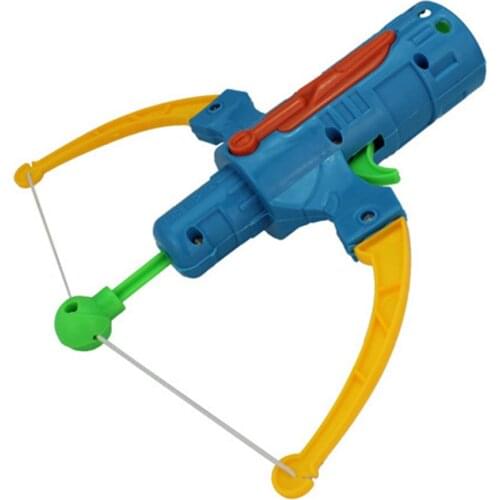 Child Boy Shooting Simulation Table Tennis Gun Bow and Arrow Set Toy Parent-child Interaction Outdoor Role Playing Birthday Gift