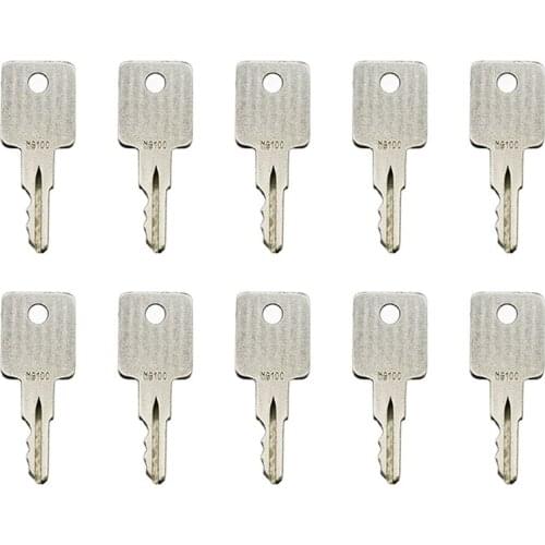 10pc NG100 Key For Advance Lift Lull Telex Vermeer Broderson Bart Mill Raygo Huber Arrow Bomag Yale Grove Manlift