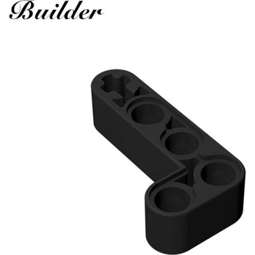 Little Builder 32140 MOC Technology Brick 2x4 L-Shaped Arm Liftarm 10pcs Building Block DIY Assembles Particles Toy for Children