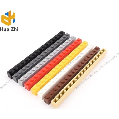 6PCS 2465 Brick 1 x 16Building Blocks Parts MOC DIY Education Build Toys Brick