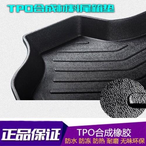 Myfmat custom trunk mats car Cargo Liners pad for Hyundai Matrix Veracruz Equus Genesis Rohens Veloster EV Elantra Grand SantaFe