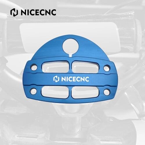 NICECNC ATV Handlebar Clamp With Key Guard For YAMAHA YFM700 Raptor YFM 700 Raptor 2006-2009 2011-2018 YFM700 Raptor SE 2010