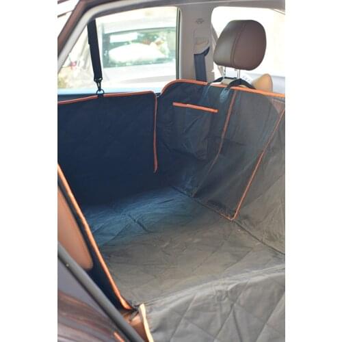 Pet carriers car seat cover for pet Oxford Fabric Car Pet Seat Cover Back Bench blanket Seat Travel Accessories Car Mat with bag