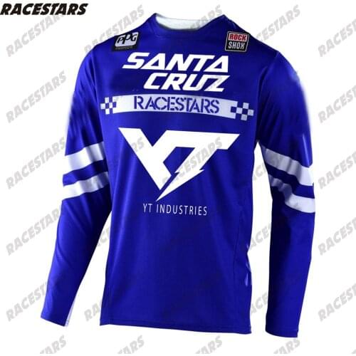 SANTA CRUZ Sportswear Downhill Mountain Jersey MTB Enduro Motocross Long Sleeve Offroad Cycling Bike Motorcycles Jersey BMX DH