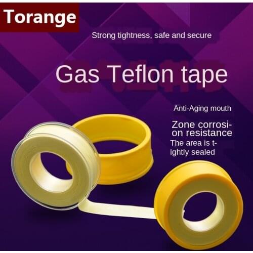 Natural gas joint raw material with household gas oil-free seal with pipe thread connection PTFE raw tape 2pcs