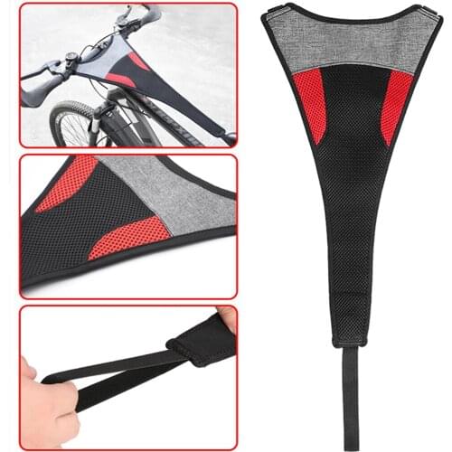 Bike Trainer Frame Cycling 6.0 Touch Screen Anti-Sweat Net Indoor MTB Bicycle Block Sweat Strip Spinning Anti-Perspirant Belt