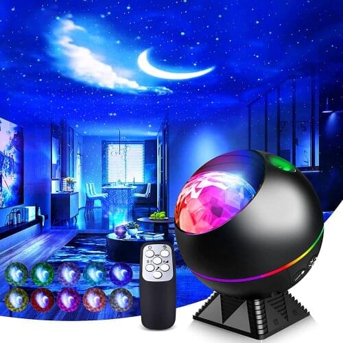 Star Projector Galaxy Night Light Room Decor Rotate Starry Sky Porjectors Luminaria Decoration Bedroom Lamp Gifts Dropshipping