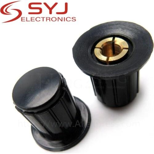 5pcs/lot WXD3-13 black knob button cap is suitable for high quality WXD3-13-2W turn around special potentiometer knob KYP16-16-4