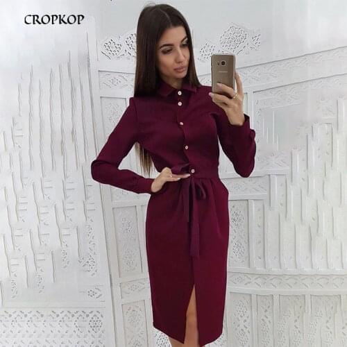 CROPKOP Summer Dresses With Buttons