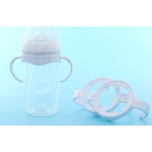 Baby Accessories Hand Shank For Feeder Bottle Grip Handle For Avent Natural Wide Mouth PP Glass Baby Feeding Bottles Bottle Grip