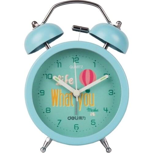 DL 8802 lovely type with quiet time to wake up the night light student bedroom Bedside Alarm Clock Wholesale price office