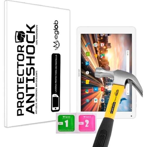 Screen protector Anti-Shock Anti-scratch Anti-Shatter compatible with Tablet Archos 101b Helium
