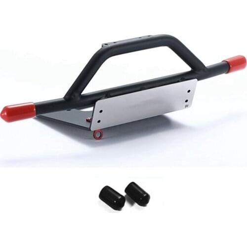Metal Front Bumper for WPL D12 1/10 RC Car Upgrade Parts Decoration Accessories
