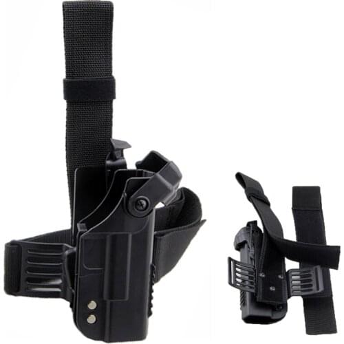Hunting Airsoft Pistol Case Tactical Military Glock Holster Right Hand Drop Leg Holster Pistol Holster For Glock 17 19 22
