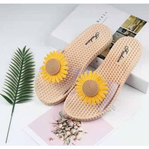Sun Flower Women Leisure Slipper Summer Popular