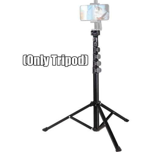 Camera Phone Tripod 63 inches Extendable Tripod Stand Cell Phone Holder