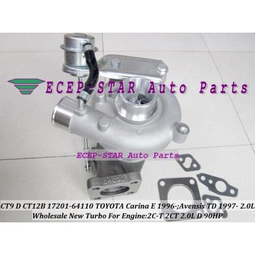 CT9 17201-64170 Turbocharger Turbo For TOYOTA Picnic Previa Estima Emina Lucida Carina Corona CMX10 1997- 3C-TE 3CTE 2.2L 90HP