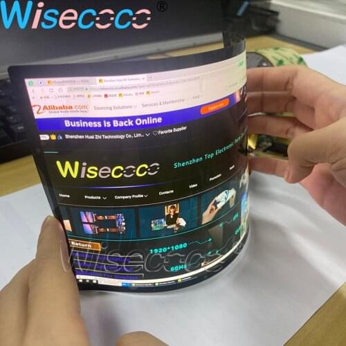 In Stock New 7.8" Flexible AMOLED F-OLED IPS screen with sensitive sensor Capacitive touch display MIPI controller board