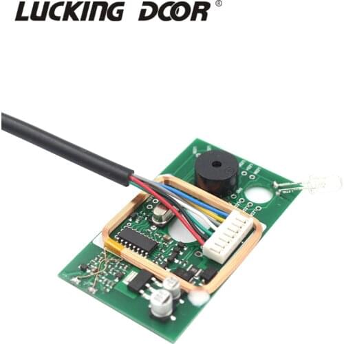 Dual frequency Embed 125KHZ Access Control System Board Building intercom module 13.56MHZ Access Control module WG 26/34 output