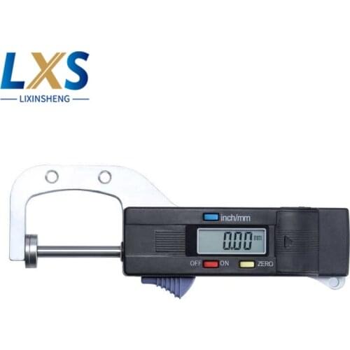 0-25mm Digital Horizontal Electronic Thickness Gauge 0.01mm High Precision Multifunction Thickness Measuring Tool