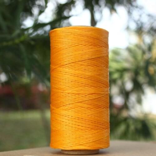 260m 0.8mm Flat Wax Line Thread Sewing Craft Tool Hand Stitching For DIY Leather Sewing Nylon Thread Wax Nylon Thread