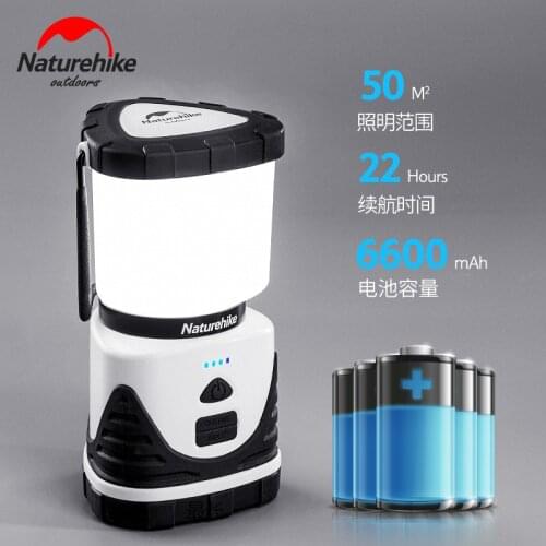 Naturehike Camping Lantern Lighting Hanging Lamp Lights Tent Lamp Rechargeable Lamp Led Strong Light Super Bright Barn Lantern