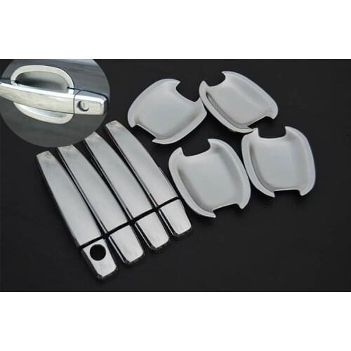 FUNDUOO For Chevrolet Malibu Holden Malibu 2013 2014 2015 New Chrome Door Handle Cup Bowl Cover Pad Sticker