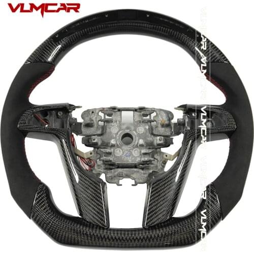 Private Custom Gloss Carbon Fiber Steering Wheel For PONTIAC G8