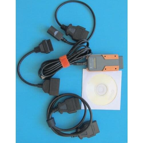 Mvci interface 3in1 xhorse mvci for to-y-oty for honda for volvo diagnostic tool full cable V10.10.028 newest version