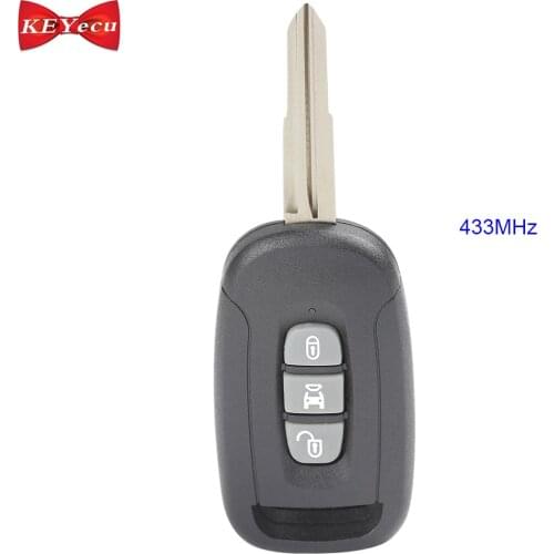 KEYECU for Chevrolet Captiva 2008 2009 2010 2011 2012 2013 Remote Car Key Fob 433MHz 3 Button OKA-151T