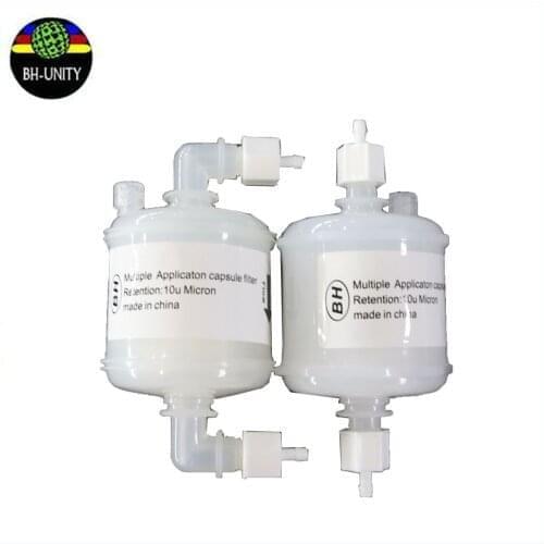 Best price!5pcs/lot 5 micron Capsule Ink Filter for Myjet / LIYU / JHF / Allwin / DGI Solvent Ink