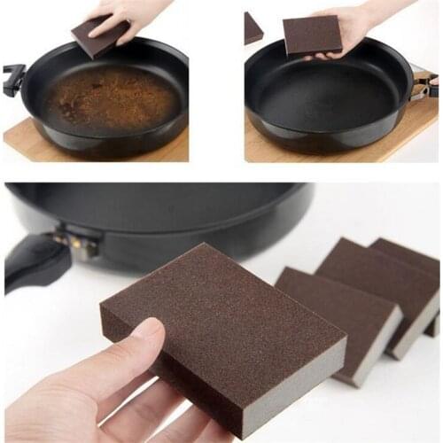 1/5pcs 100*70*25mm Nano Emery Magic Melamine Sponge High Density For Cleaning Homeware Kitchen Sponge Removing Rust Rub 5Z