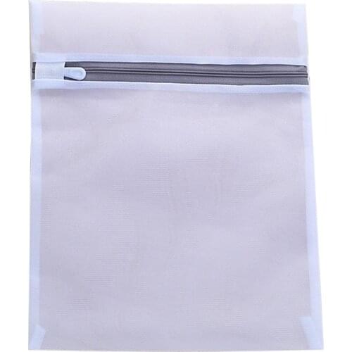 Thick Fine Mesh Laundry Bag Thick Mesh Anti-Winding Anti-Deformation Wash Clothes Bag High-strength Fiber With 3D Edging