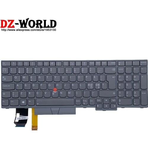 New Original Gray Nordic Backlit Keyboard for Lenovo Thinkpad T15 Gen2 P15S Gen2 Laptop 5N21B08485 5N21B08448