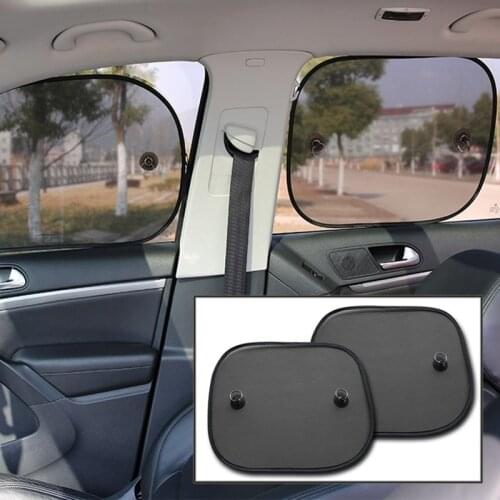 New 2PCS Side Car Sun Shade UV Protection Window Sunshades Sun Shade Cover Visor Shield Screen Car UV protection curtain