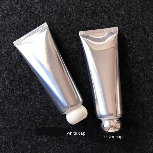 300pcs 80g 80ml Empty Soft Refillable Plastic Lotion Tubes Squeeze Cosmetic Packaging, Cream Tube Screw Lids Bottle Container