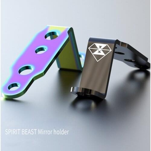 Spirit Beast Universal Motorcycle Multifunction Bracket Adapter Lights Mirrors Expansion For Suzuki Honda Yamaha Benelli Ducuti