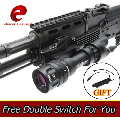Element airsoft softair M952V Hunting Flashlight scout wapens gun light Double Control Switch arme tactical Weapon Lights