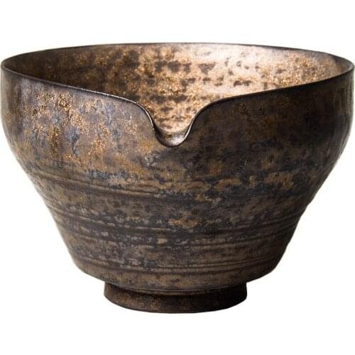 NEWYEARNEW 1piece 110ml Handwork Vintage Wineglass Teacup Retro Tea Single Cup Bowl Business Gift Drinking ware Teaware