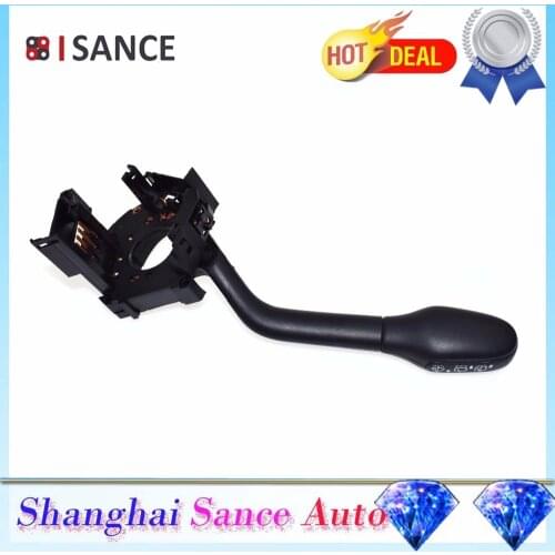 ISANCE Rear Windshield Wiper Switch lever Column For 1H0953519 VW Golf Mk3 Mk4 Corrado Polo Vento Passat B3 B4 1988 1989-2002