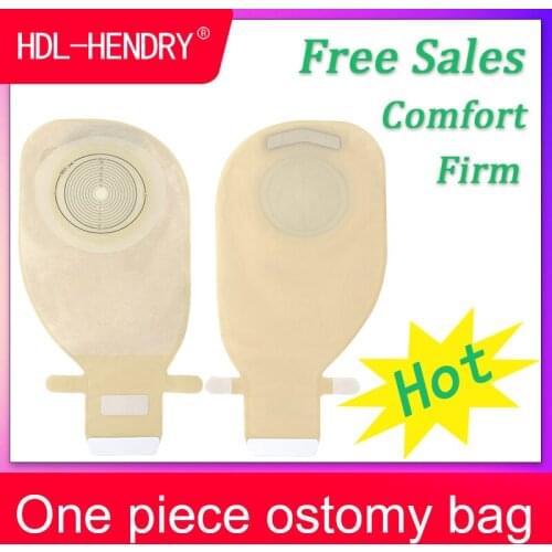 Colostomy Bags with Velcro Closure Max Cut 75mm Hole Ostomy Bags Skin Color Adult Stoma Care Pouch Supplies Customized