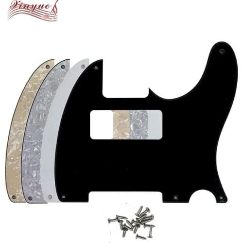 Pleroo Customized Guitar Parts For 5 hole screws US Tele P90 Guitar Pickguard Scratch Plate